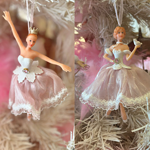 pink ballerina オーナメント